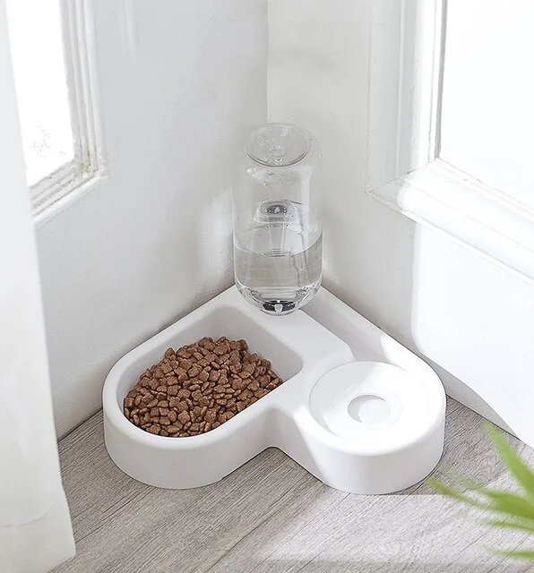 AUTOMATIC PIKY FOOD BOWL V SHAPE FOR CAT - ACCESSORIES