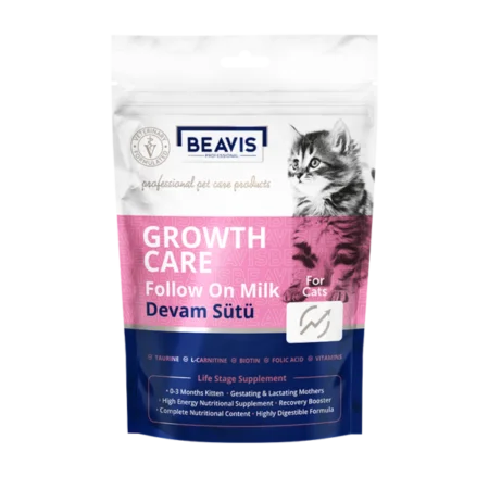 BEAVIS GROWTH CARE FOLLOW ON MILK FOR KITTENS/CATS/PUPPIES 200G - ACCESSORIES