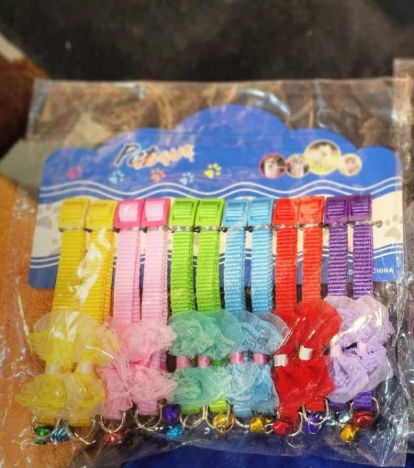Cat Collars with Bell and Bow - ACCESSORIES