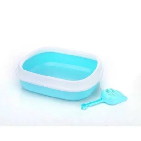 Cat Litter Tray with scoop– High Quality Plastic - ACCESSORIES