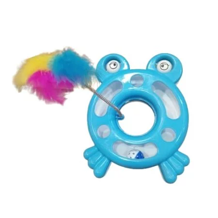 Cat Toys Ball & Feather - ACCESSORIES