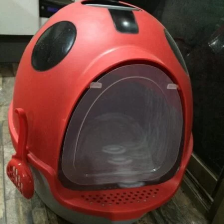 Covered Litter Box for Cats - ACCESSORIES