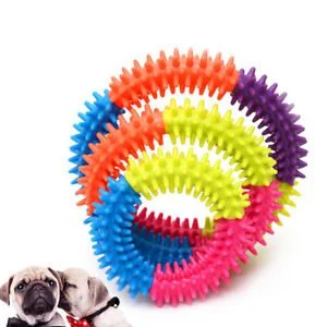 Dog Toy Multi Colour Ring - ACCESSORIES