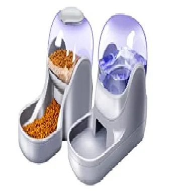 Dogs Feeders Double Bowls Drinking Feeding Bowls - ACCESSORIES