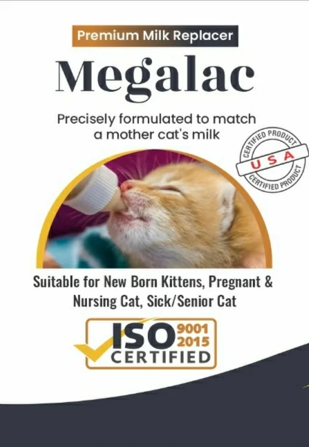 MEGALAC (150 Gram)- Premium Milk Replacer For Kittens - CATS