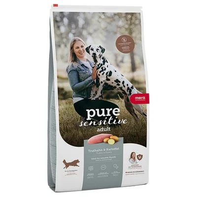 MERA Pure Sensitive Adult Dog Food Turkey & Potato grain-free - Brands