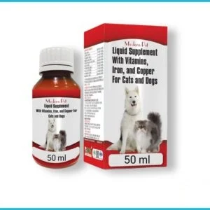 MODERN PET SUPPLEMENT SYRUP(WITH VITAMIN,IRON,COPPER) FOR CATS AND DOGS - CATS