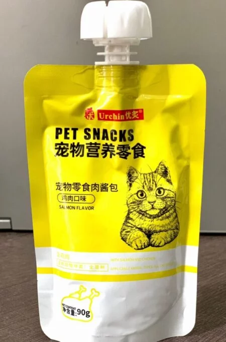 PET SNACKS FOR CAT (SALMON FLAVOR)90G - CATS