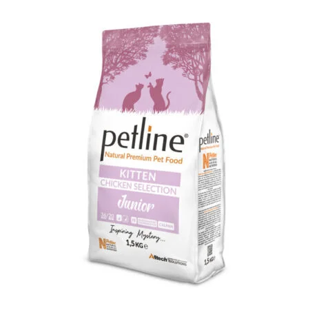PETLINE KITTEN FOOD CHICKEN FLAVOUR - Brands