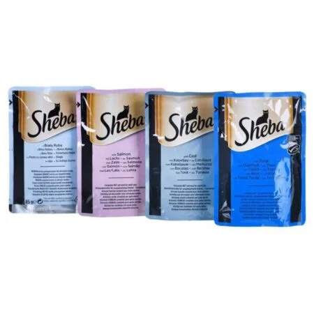 SHIBA FINE FLAKES IN JELLY, FISH FLAVOURS (85G) - CATS