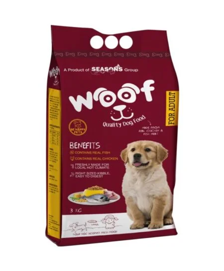 Woof Adult Dog Food 3 Kg - Dogs