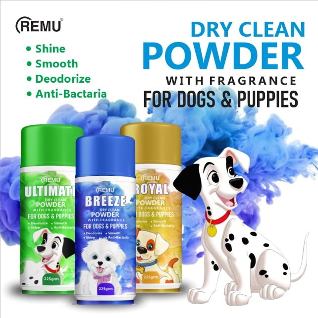 Remu Dry Clean Powder For Dog - ACCESSORIES