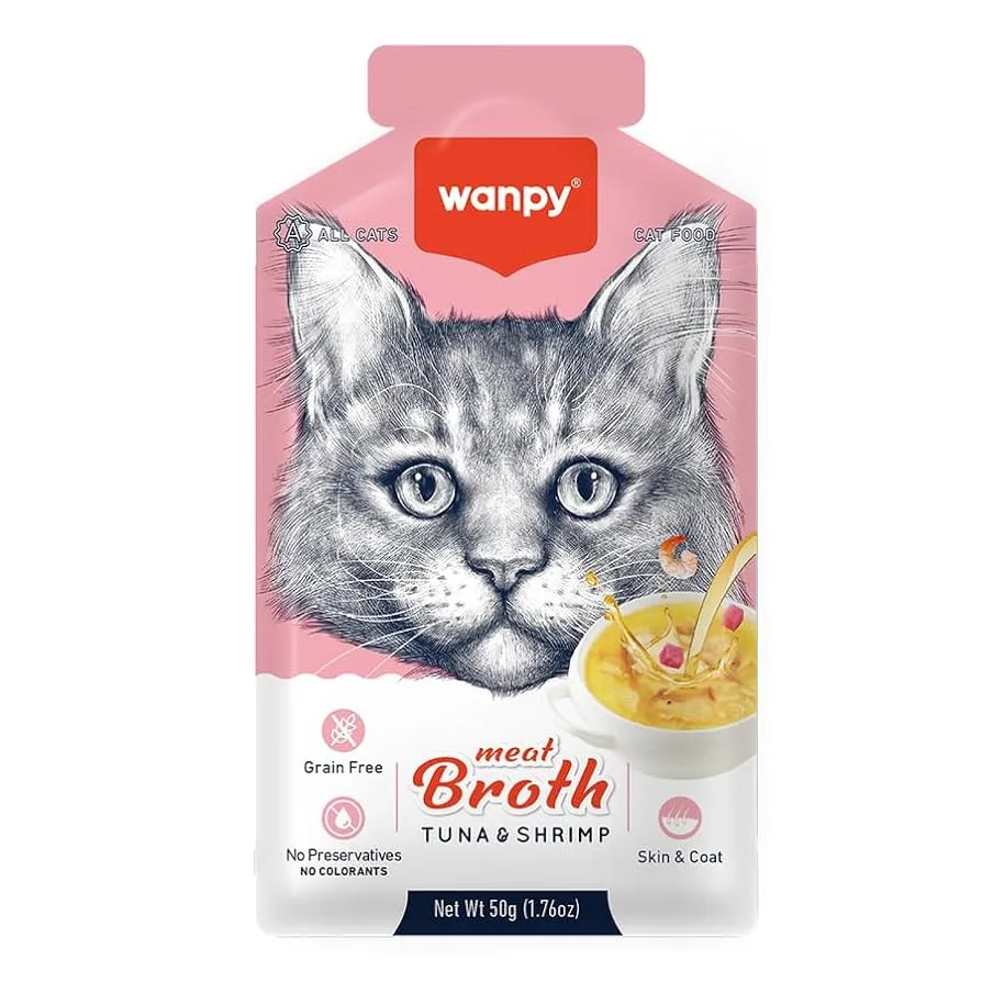 Wanpy Meat Broth - CATS