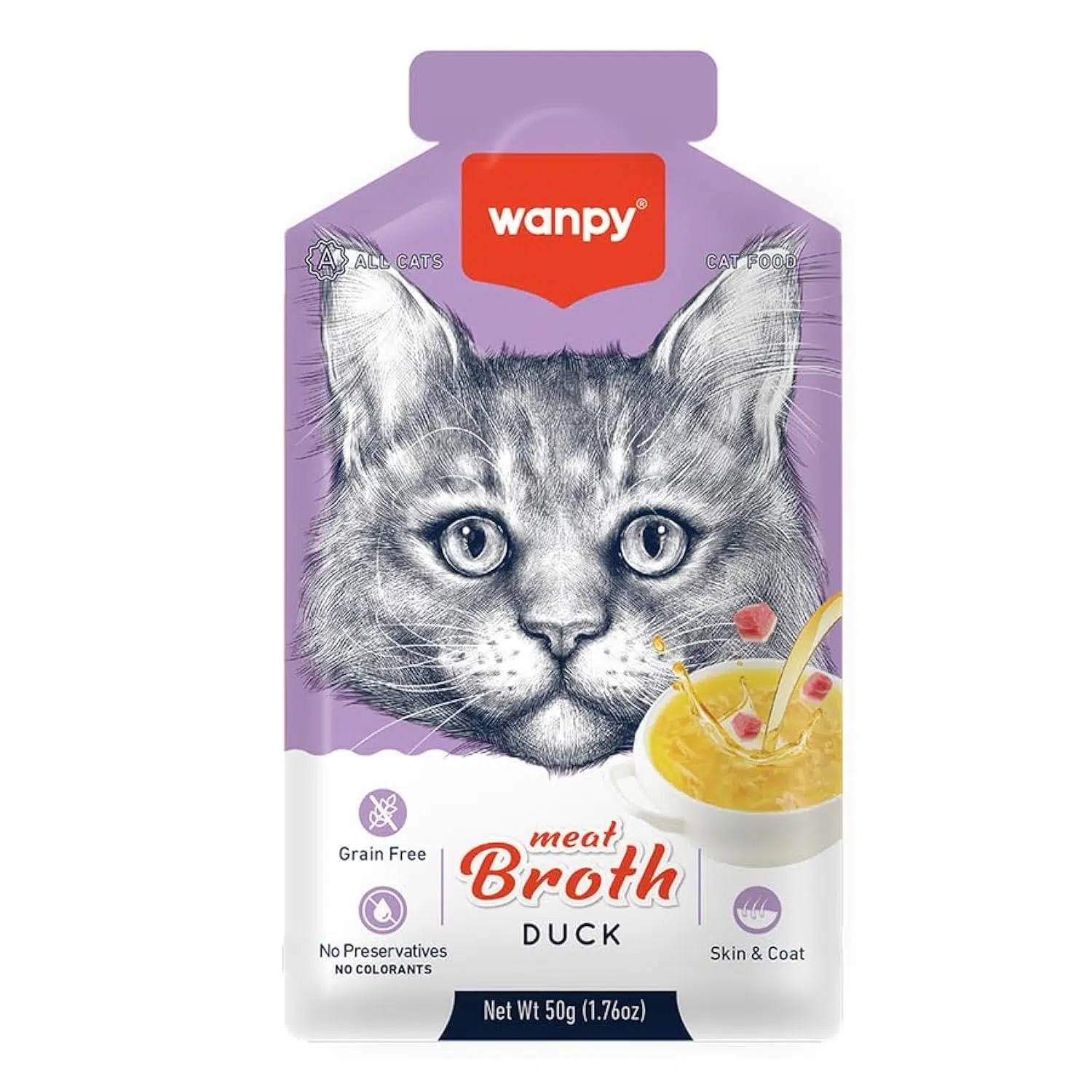 Wanpy Meat Broth - CATS