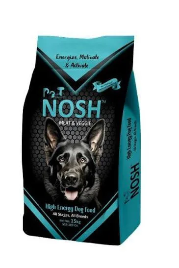 Pet Nosh High Energy Dog Food 15 Kg - Brands