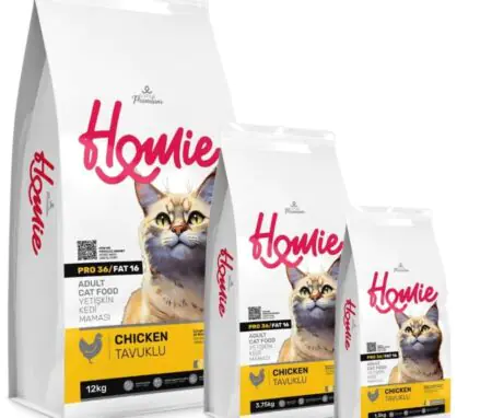 Homie Super Premium Low Grain Adult Cat Food PRO36/FAT16 - Brands