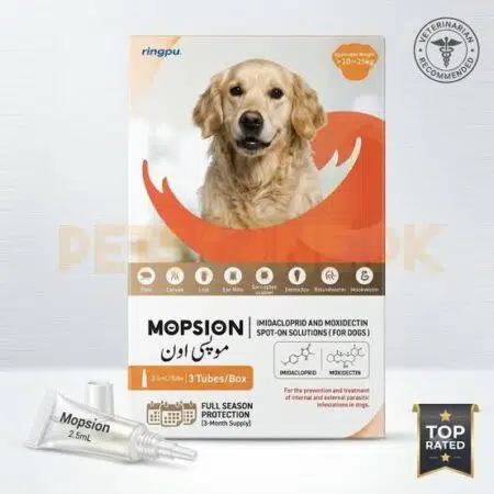 Mopsion Spot-on Solution for Dogs (>10-25 Kg) 1 Tube - CATS