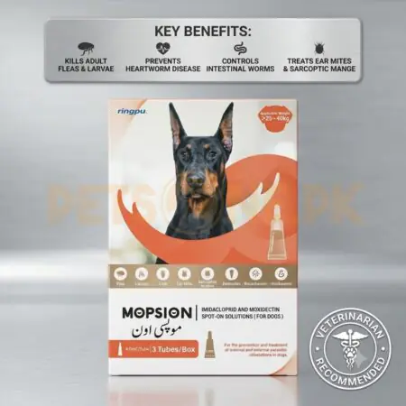 Mopsion Spot-on Solution for Dogs (>25-40 Kg) 1 Tube - CATS